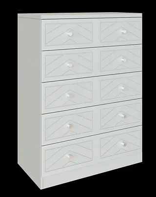 5 drawer chest