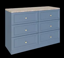 6 drawer twin chest