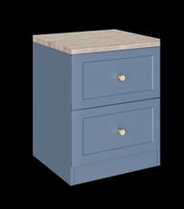 2 drawer bedside