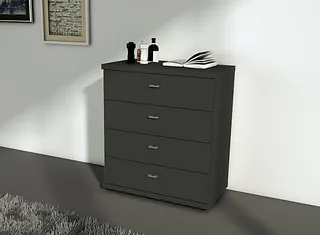 4 drawer wide chest