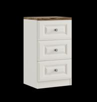 3 drawer bedside chest