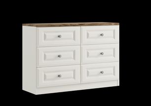 6 drawer twin chest