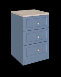 3 drawer bedside