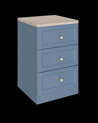 3 drawer bedside