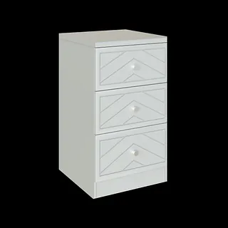 3 drawer bedside