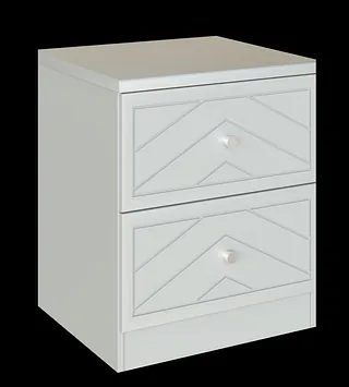 2 drawer bedside