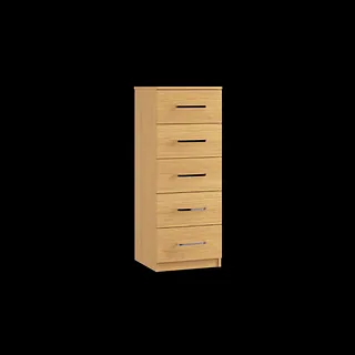 5 drawer narrow chest