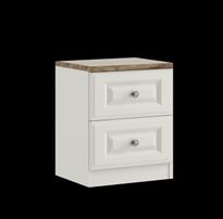 2 drawer bedside chest