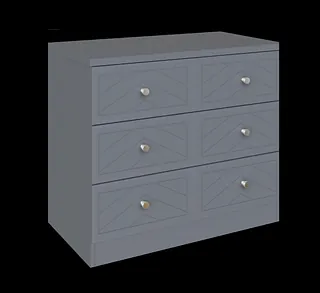 3 drawer wide chest