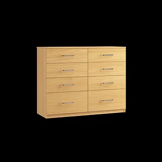 8 drawer twin chest